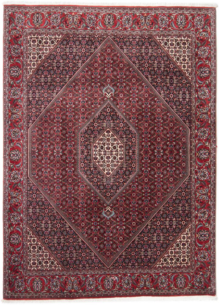 Tapis persan Bidjar 7'9"x5'7" 7'9"x5'7", Tapis persan Noué à la main