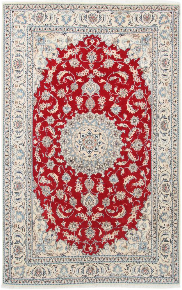  ペルシャ絨毯 ナイン 305x185 305x185,  ペルシャ絨毯 手織り