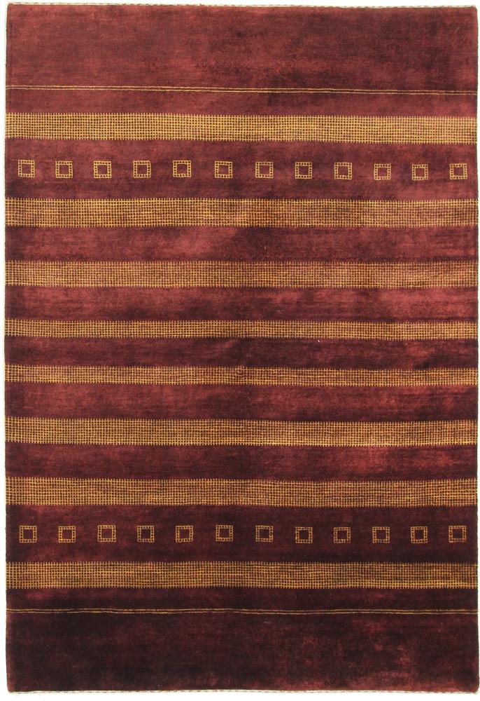 Indo rug Gabbeh Loribaft 223x156 223x156, Persian Rug Knotted by hand