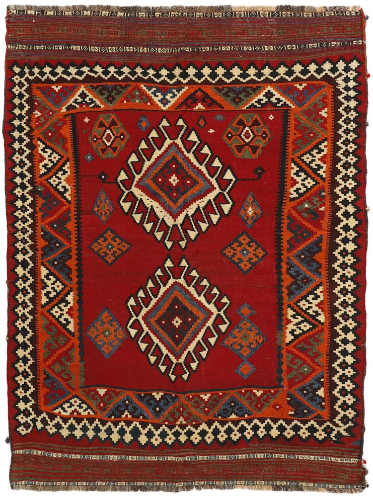 Persialainen matto Kelim Fars 6'11"x5'3" 6'11"x5'3", Persialainen matto kudottu