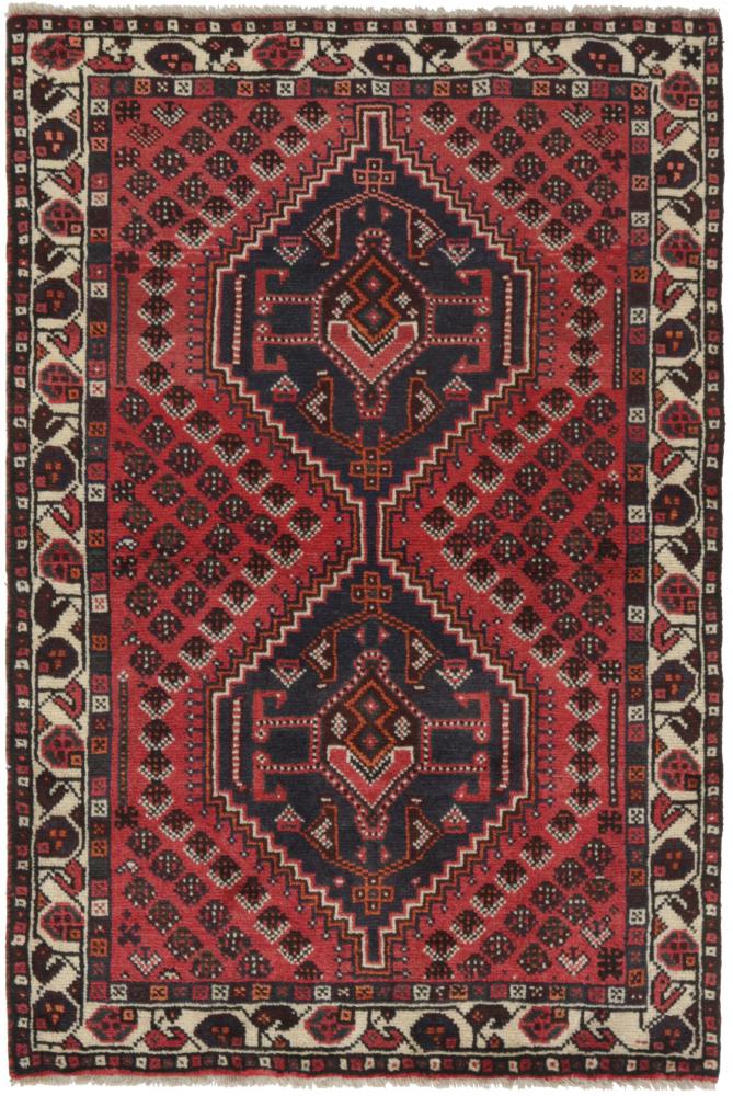 Perzsa szőnyeg Shiraz 157x102 157x102, Perzsa szőnyeg Kézzel csomózva