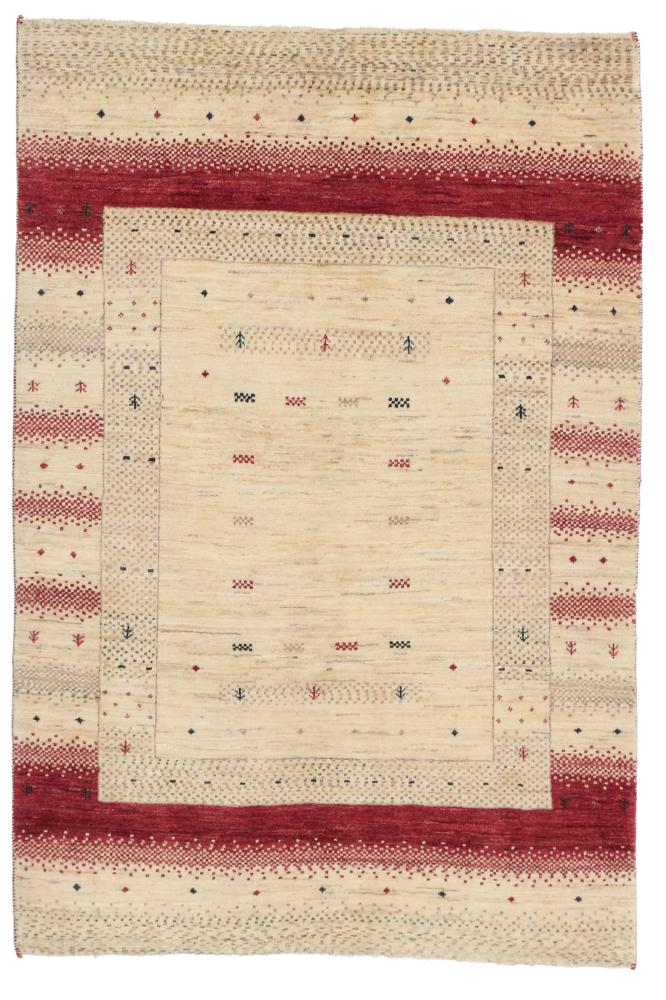 Tapis persan Persan Gabbeh Loribaft 182x121 182x121, Tapis persan Noué à la main