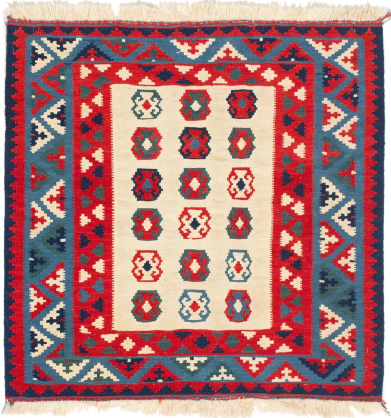 Perzisch tapijt Kilim Fars 106x104 106x104, Perzisch tapijt Handgeweven