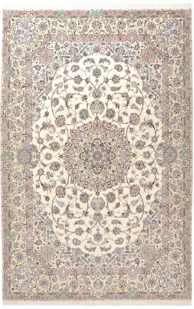 Persialainen matto Nain 6La Signed Habibian 10'0"x6'6" 10'0"x6'6", Persialainen matto Solmittu käsin