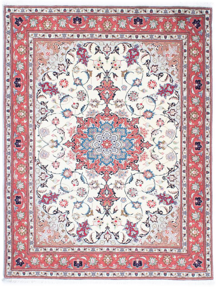 Persisk matta Tabriz 50Raj 6'6"x5'0" 6'6"x5'0", Persisk matta Knuten för hand