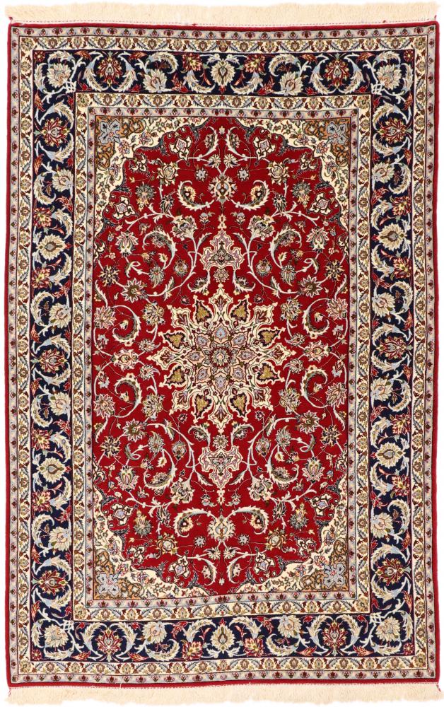 Perzsa szőnyeg Iszfahán Selyemfonal 230x151 230x151, Perzsa szőnyeg Kézzel csomózva