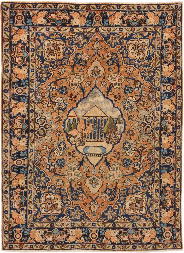 Persian Rug Tabriz 187x134 187x134, Persian Rug Knotted by hand