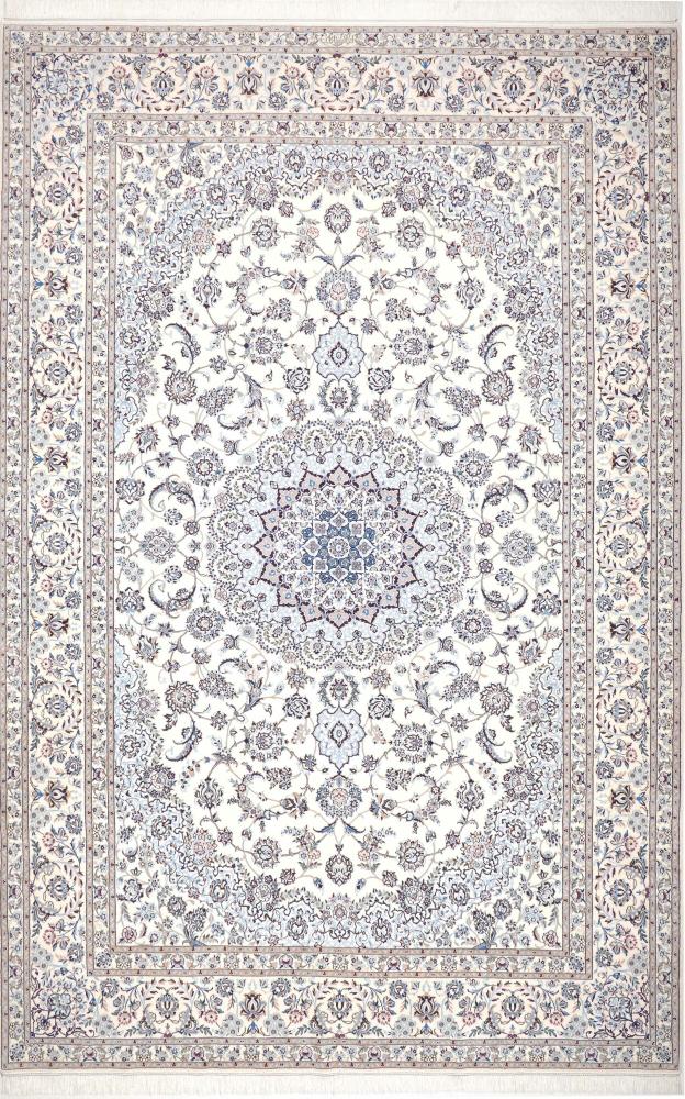 Perzisch tapijt Nain 6La 10'8"x6'11" 10'8"x6'11", Perzisch tapijt Handgeknoopte