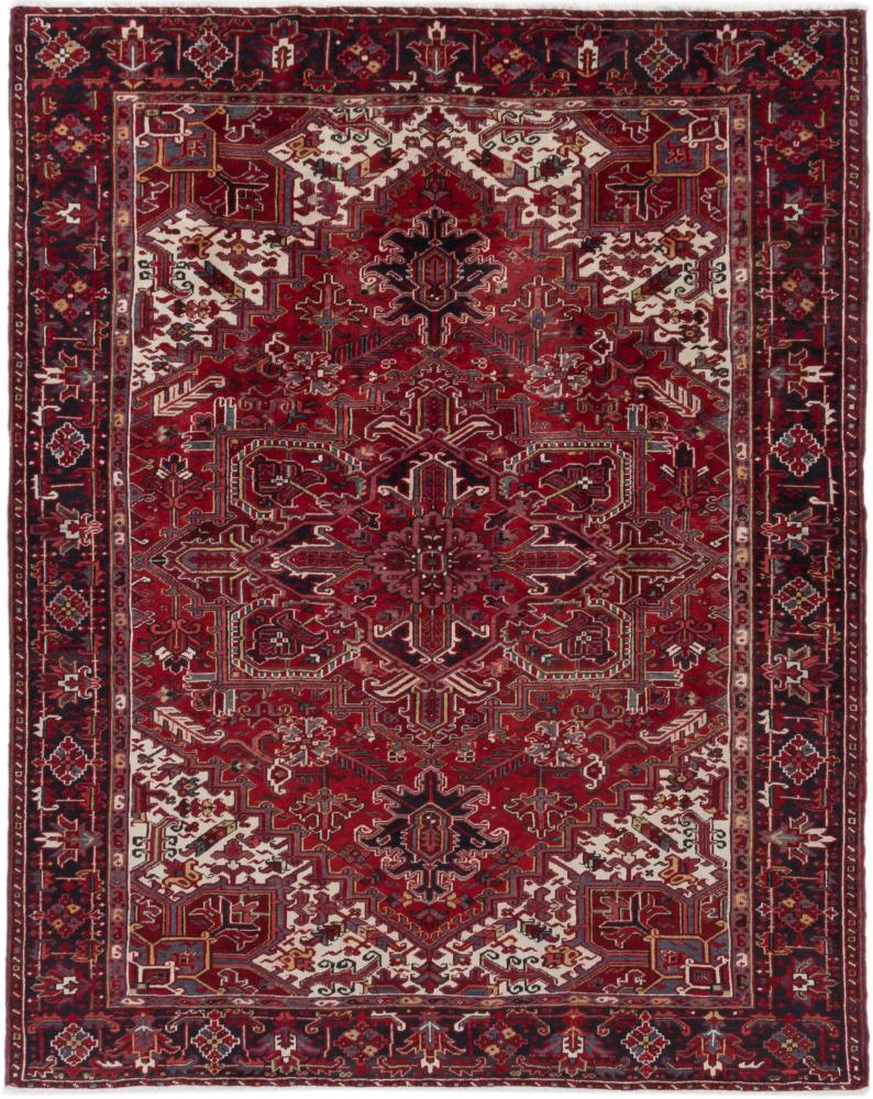 Tapis persan Heriz 320x240 320x240, Tapis persan Noué à la main