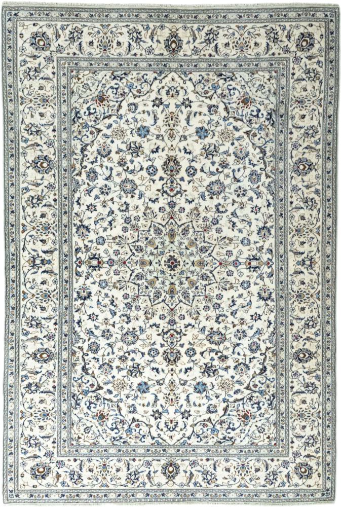 Tapis persan Kashan 297x198 297x198, Tapis persan Noué à la main