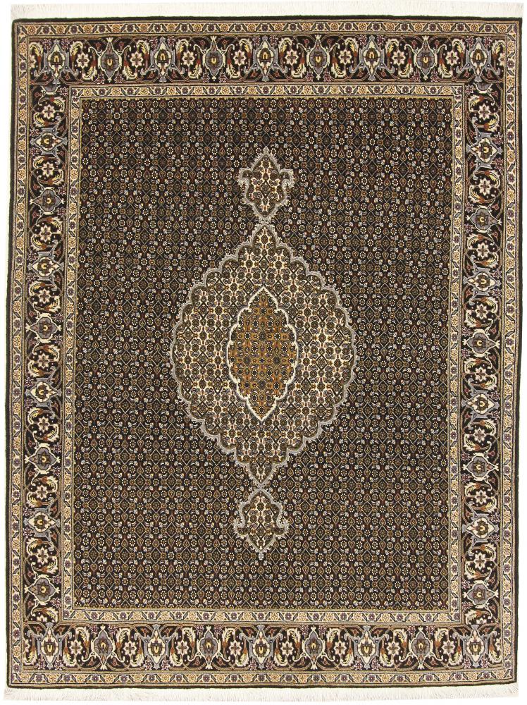 Persian Rug Tabriz Mahi 6'8"x5'0" 6'8"x5'0", Persian Rug Knotted by hand