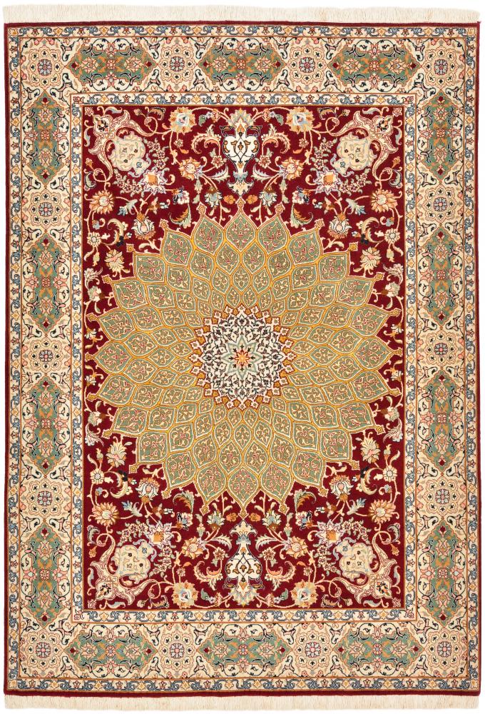 Persialainen matto Tabriz 50Raj 210x150 210x150, Persialainen matto Solmittu käsin
