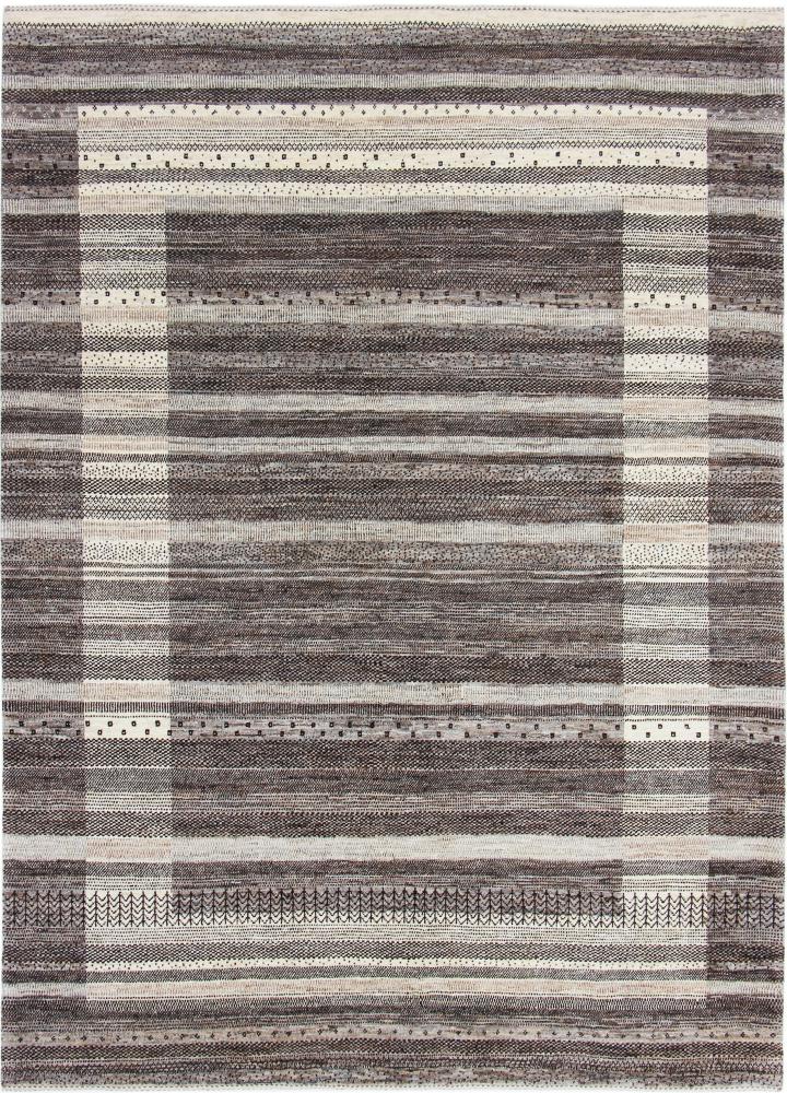 Persian Rug Persian Gabbeh Loribaft Nowbaft 242x177 242x177, Persian Rug Knotted by hand