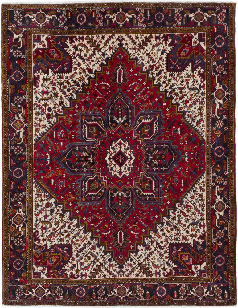 Tapis persan Heriz 289x230 289x230, Tapis persan Noué à la main