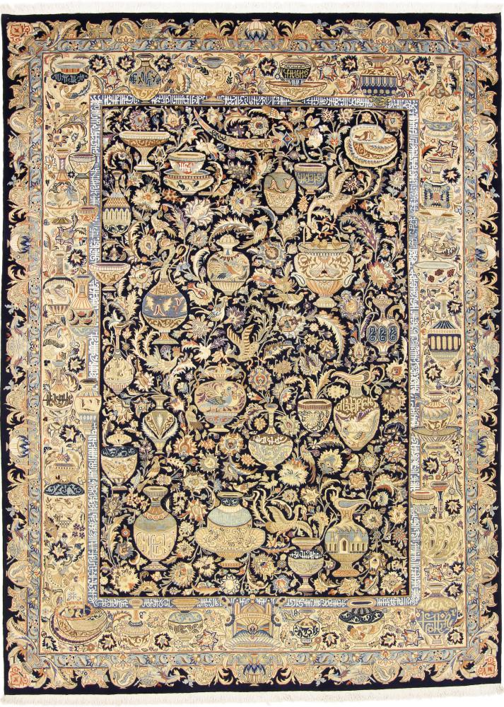 Persisk matta Mashhad 338x248 338x248, Persisk matta Knuten för hand