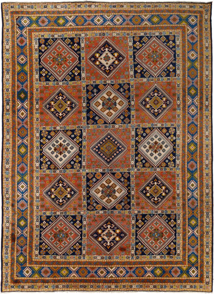 Tapis persan Yalameh 413x311 413x311, Tapis persan Noué à la main