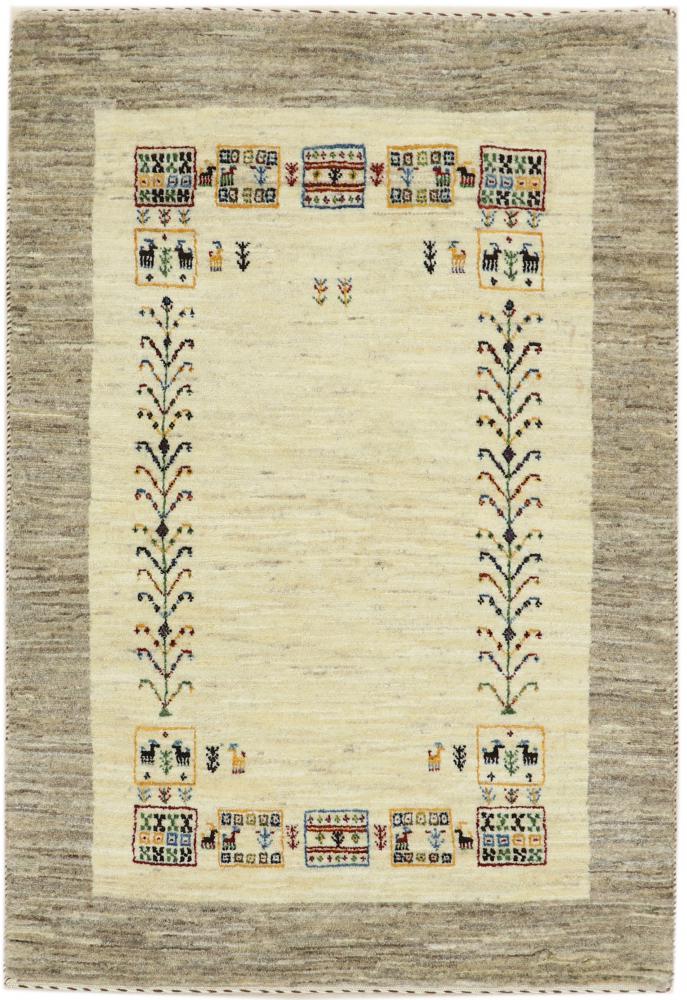 Perzisch tapijt Perzisch Gabbeh Loribaft Nature 119x81 119x81, Perzisch tapijt Handgeknoopte