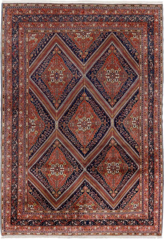 Tapis persan Ghashghai 16'6"x11'5" 16'6"x11'5", Tapis persan Noué à la main