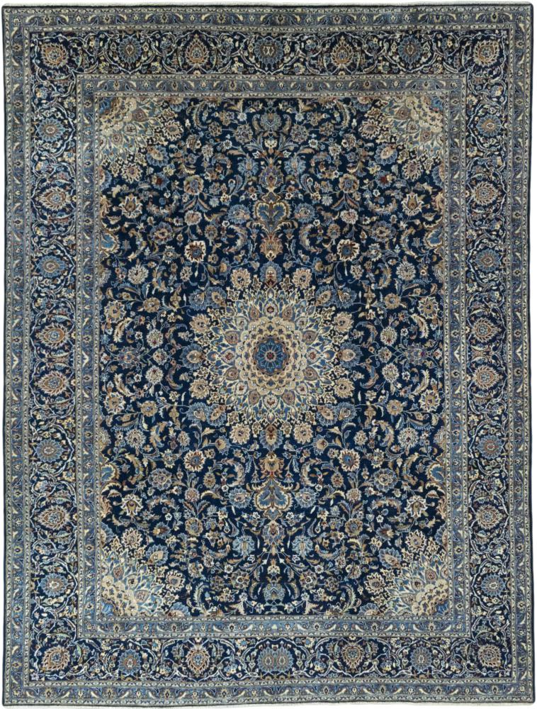 Persian Rug Keshan 13'4"x10'0" 13'4"x10'0", Persian Rug Knotted by hand