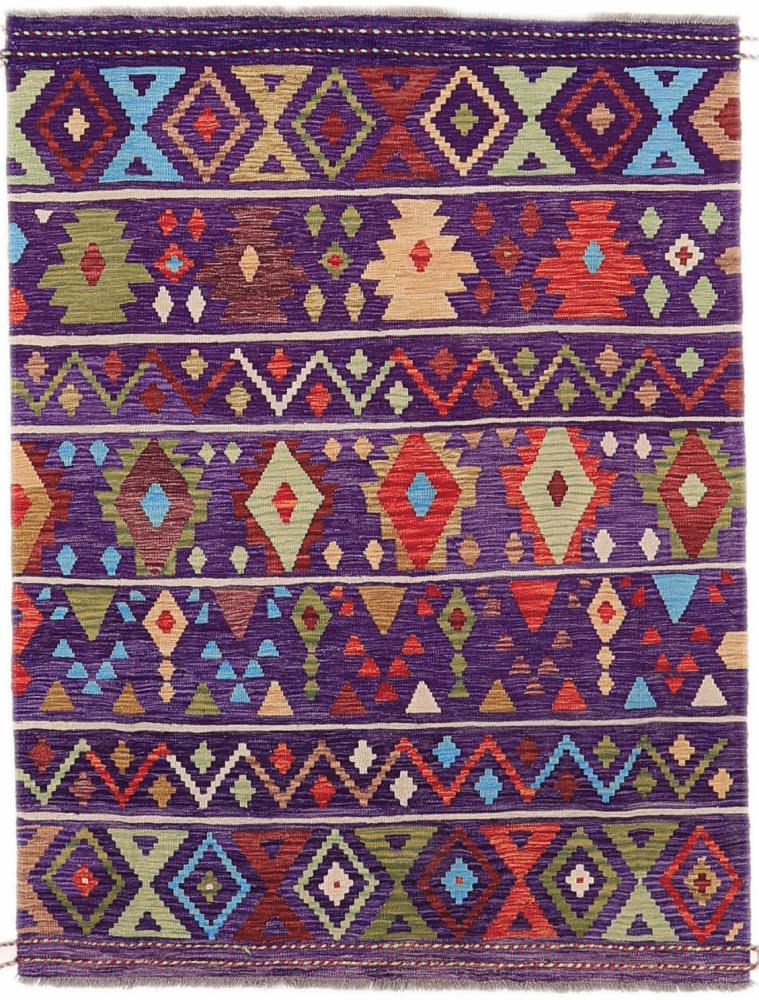 Tapis afghan Kilim Afghan Heritage 6'6"x5'0" 6'6"x5'0", Tapis persan Tissé à la main