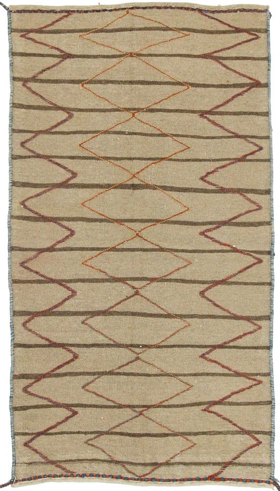 Tapis persan Kilim Fars 185x94 185x94, Tapis persan Tissé à la main