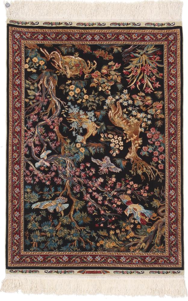  Hereke 2'5"x1'7" 2'5"x1'7", Persian Rug Knotted by hand