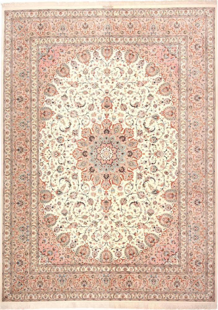 Persian Rug Qum Silk 402x296 402x296, Persian Rug Knotted by hand