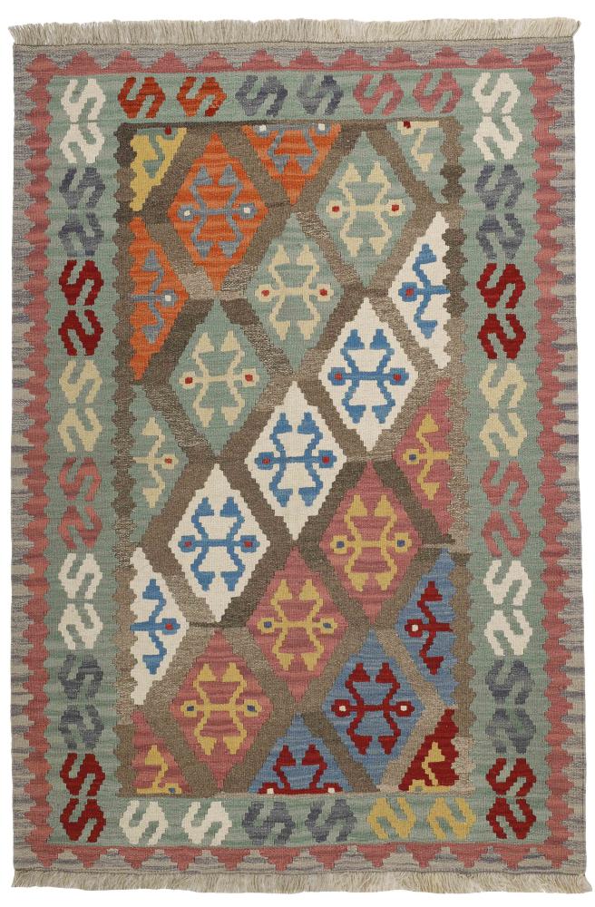 Tapete persa Kilim Fars 175x123 175x123, Tapete persa Tecido à mão