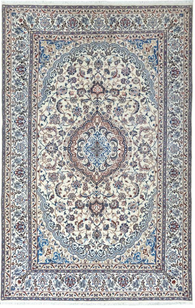 Tapis persan Naïn 9La 10'8"x6'9" 10'8"x6'9", Tapis persan Noué à la main