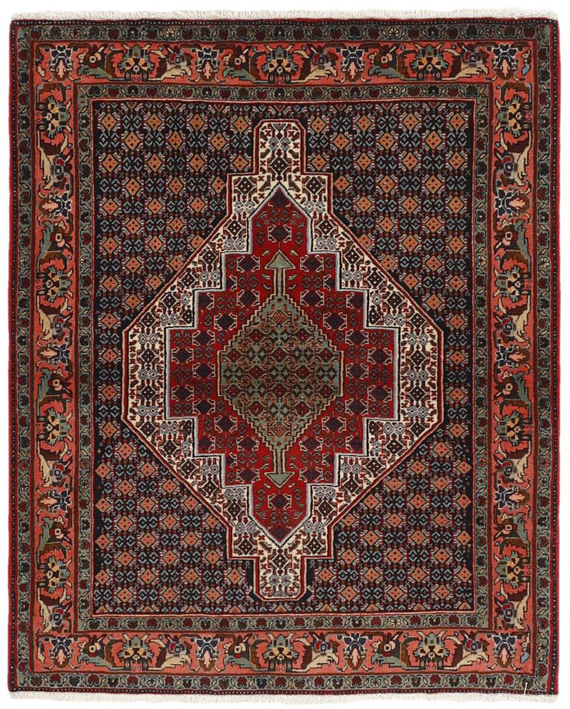 Persian Rug Senneh 152x124 152x124, Persian Rug Knotted by hand