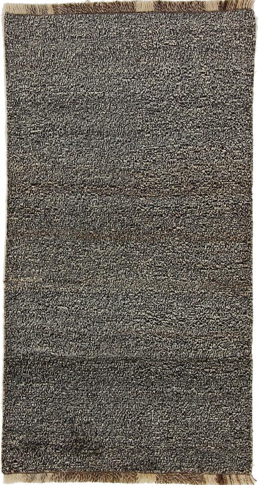 Persian Rug Persian Gabbeh Ghashghai 4'10"x2'7" 4'10"x2'7", Persian Rug Knotted by hand
