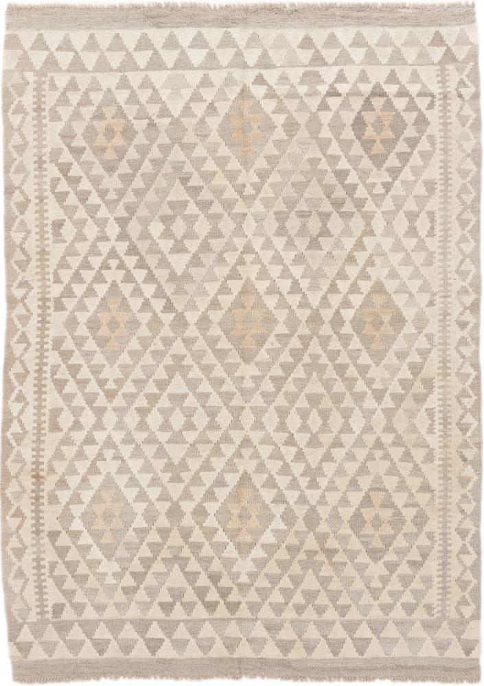 Afghan rug Kilim Afghan Heritage 5'9"x4'2" 5'9"x4'2", Persian Rug Woven by hand