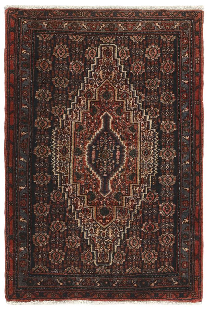 Persian Rug Senneh 97x68 97x68, Persian Rug Knotted by hand