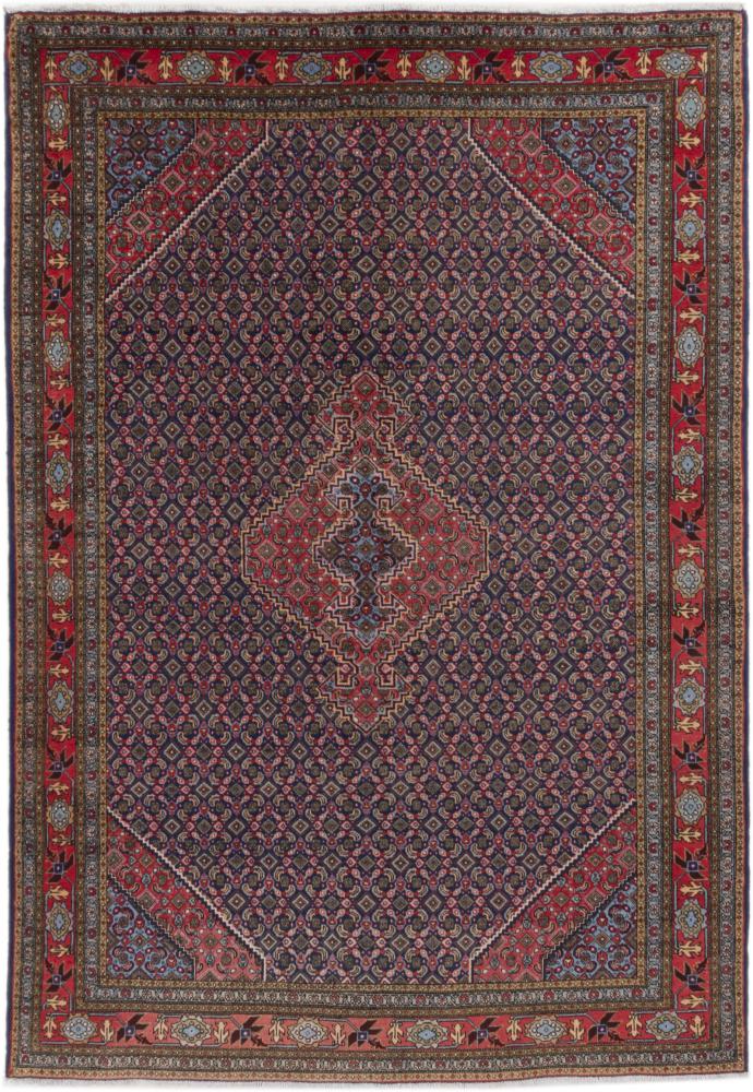 Persian Rug Ardebil 9'6"x6'7" 9'6"x6'7", Persian Rug Knotted by hand