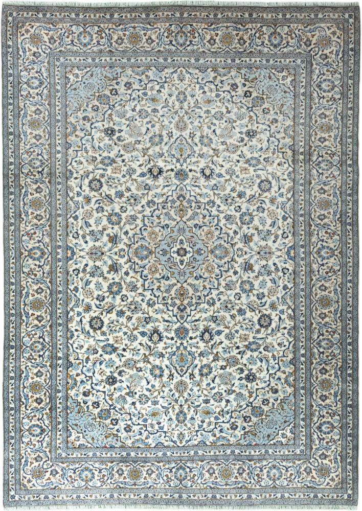 Persian Rug Keshan 13'4"x9'7" 13'4"x9'7", Persian Rug Knotted by hand