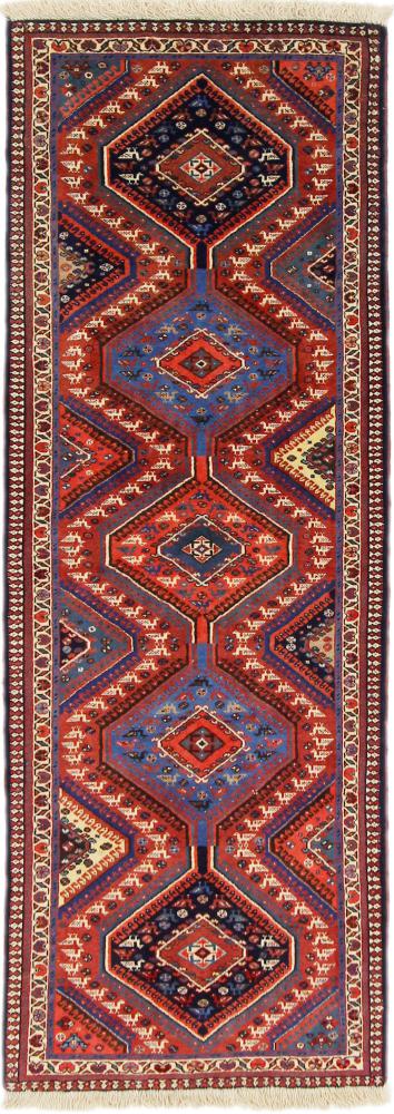 Perzisch tapijt Shiraz Aliabad 185x64 185x64, Perzisch tapijt Handgeknoopte