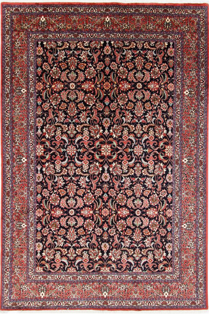 Persian Rug Bidjar 9'9"x6'8" 9'9"x6'8", Persian Rug Knotted by hand