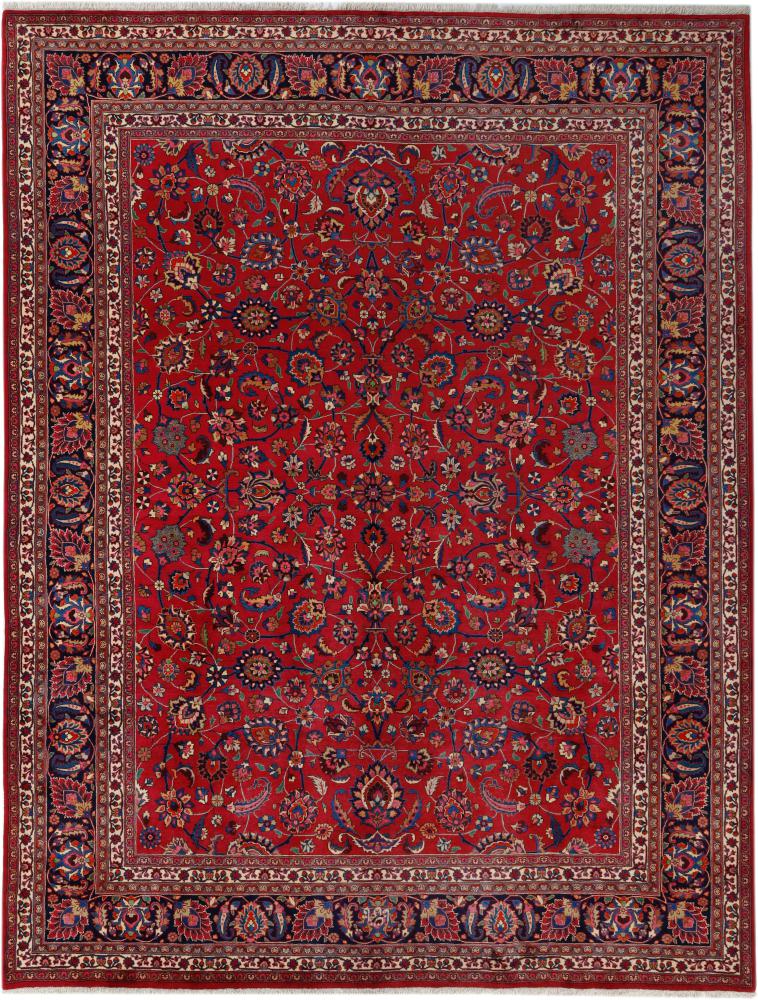 Persialainen matto Mashhad 13'2"x10'0" 13'2"x10'0", Persialainen matto Solmittu käsin