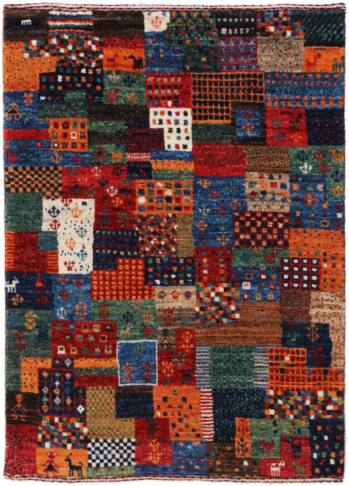  ペルシャ絨毯 ペルシャ ギャッベ ペルシャ ロリbaft Nowbaft 85x63 85x63,  ペルシャ絨毯 手織り