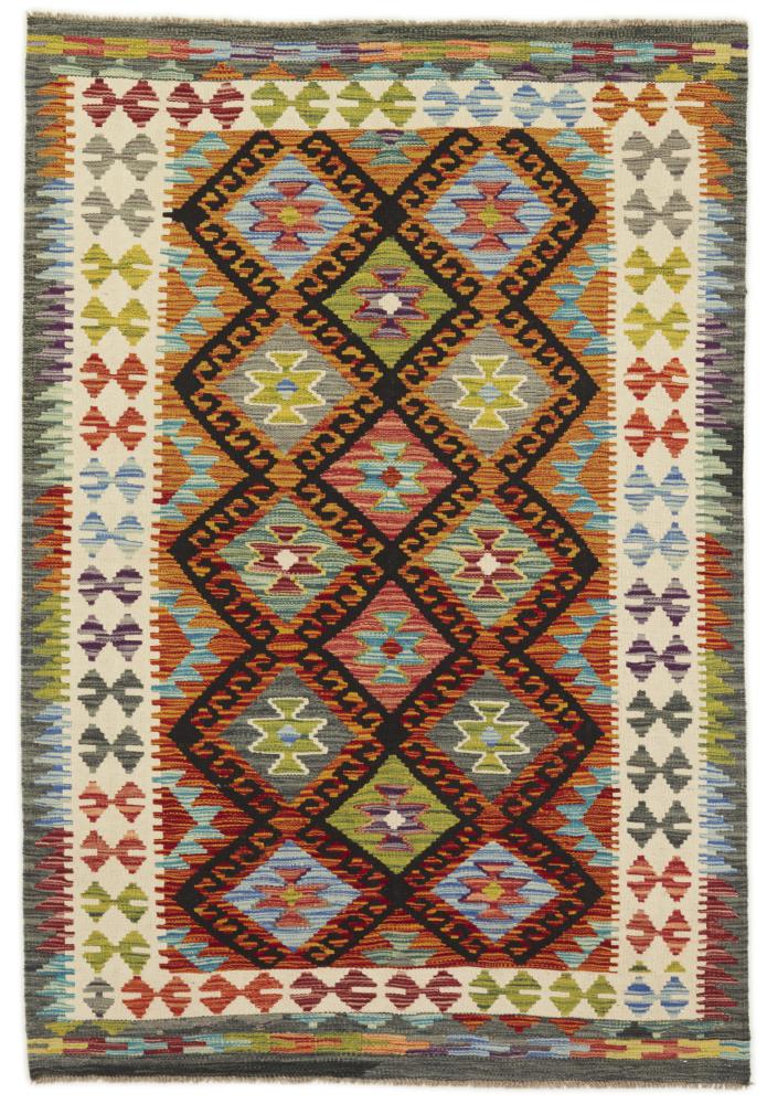 アフガンカーペット キリム アフガン 181x124 181x124,  ペルシャ絨毯 手織り