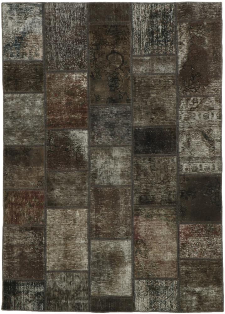 Persialainen matto Patchwork 6'9"x4'9" 6'9"x4'9", Persialainen matto Solmittu käsin