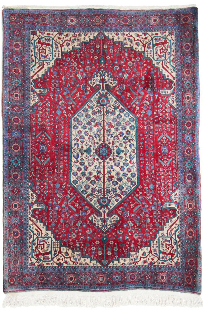 Persian Rug Bidjar 195x136 195x136, Persian Rug Knotted by hand