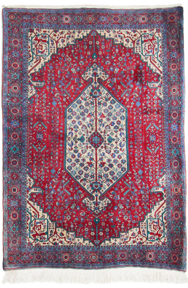 Tapis persan Bidjar 6'5"x4'6" 6'5"x4'6", Tapis persan Noué à la main