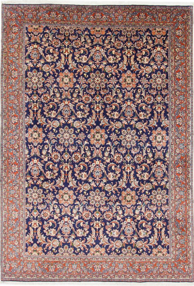 Persian Rug Bidjar 9'9"x6'9" 9'9"x6'9", Persian Rug Knotted by hand