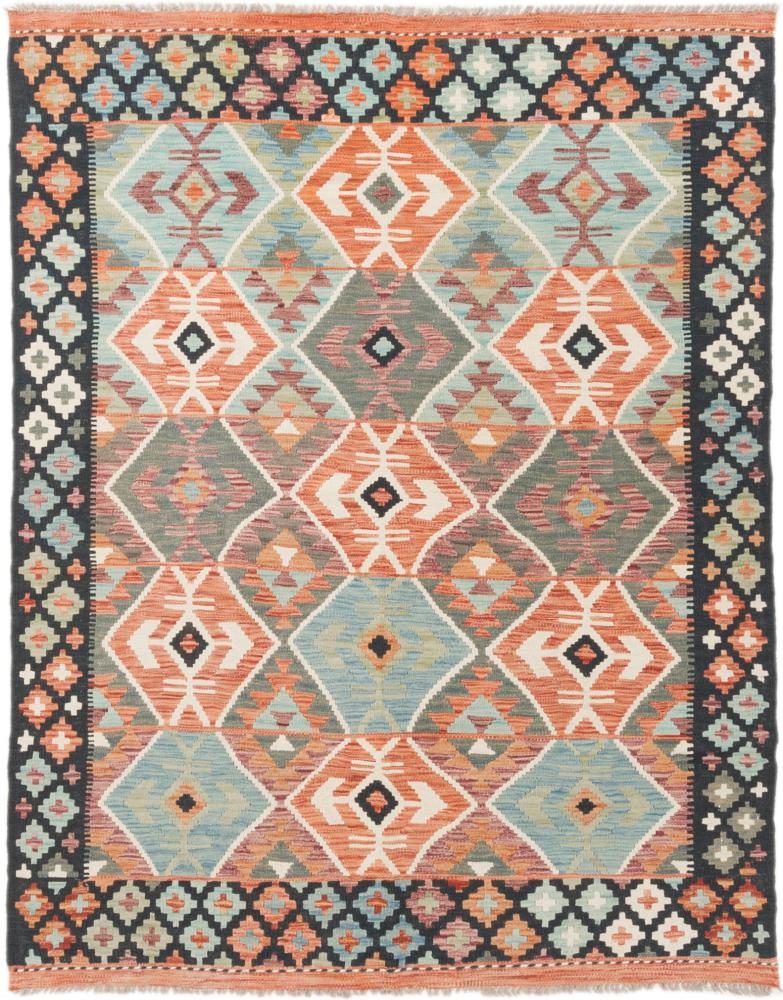 Dywan afgański Kilim Afghan 197x150 197x150, Dywan perski Ręcznie tkane