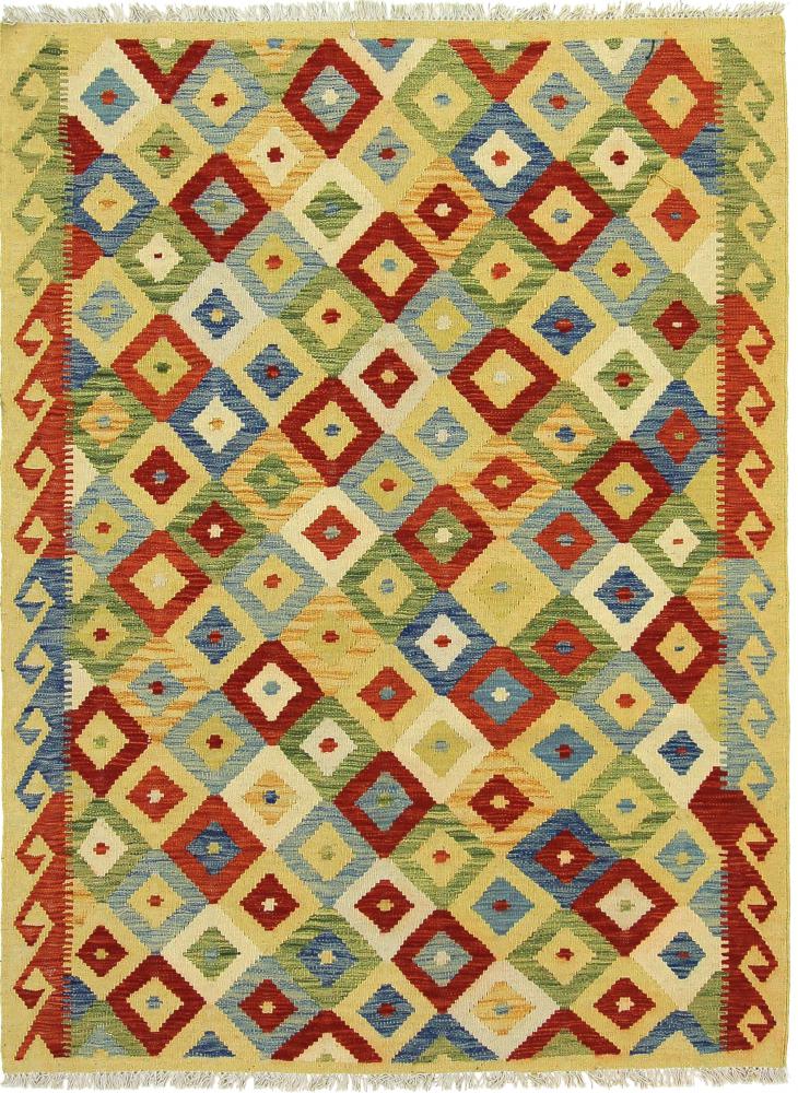 Afghaans tapijt Kilim Afghan 168x125 168x125, Perzisch tapijt Handgeweven
