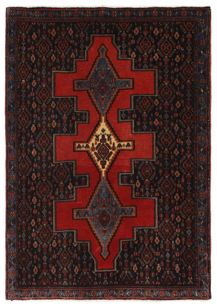 Persian Rug Senneh 106x76 106x76, Persian Rug Knotted by hand