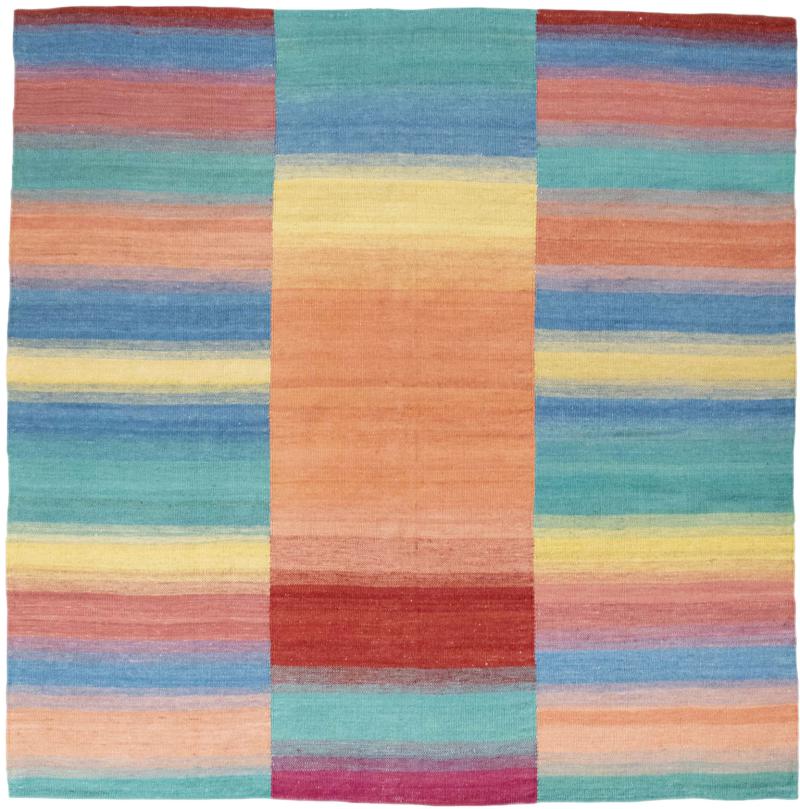 Tapis persan Kilim Fars 173x169 173x169, Tapis persan Tissé à la main