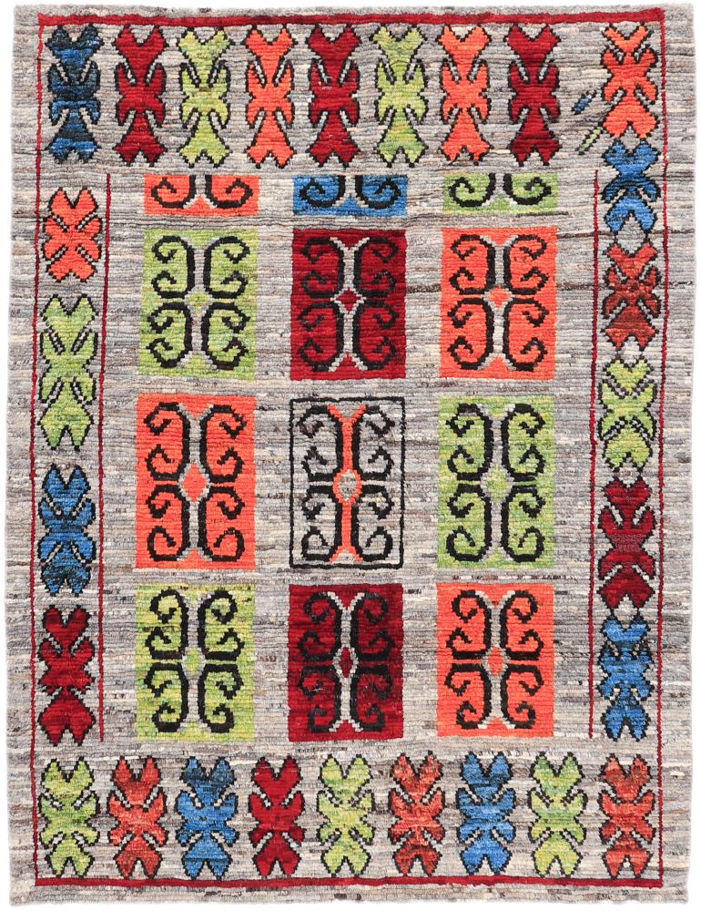 Tapis afghan Berber Design 9'0"x6'11" 9'0"x6'11", Tapis persan Noué à la main