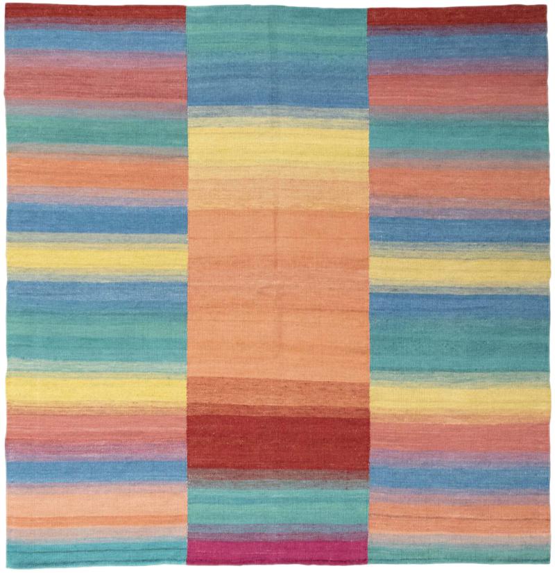 Tapis persan Kilim Fars 173x171 173x171, Tapis persan Tissé à la main